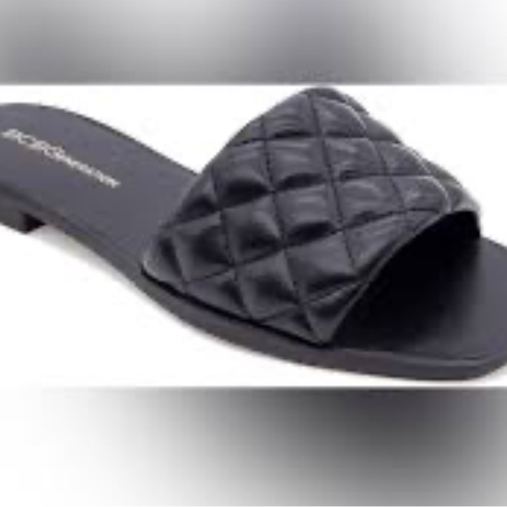 BCBGeneration Black Quilted Women's Shoes